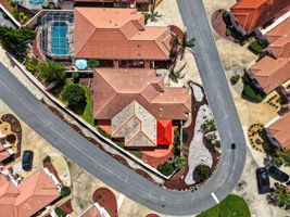 Aerial Side Elevation with Large Corner Lot