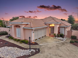 Twilight Front Elevation
