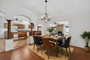 Kitchen and Dining Room-Virtually Staged