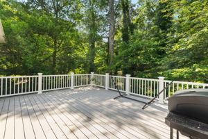 First Floor Deck off Dining Room