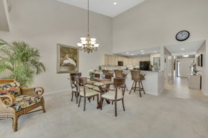 Dining to Kitchen