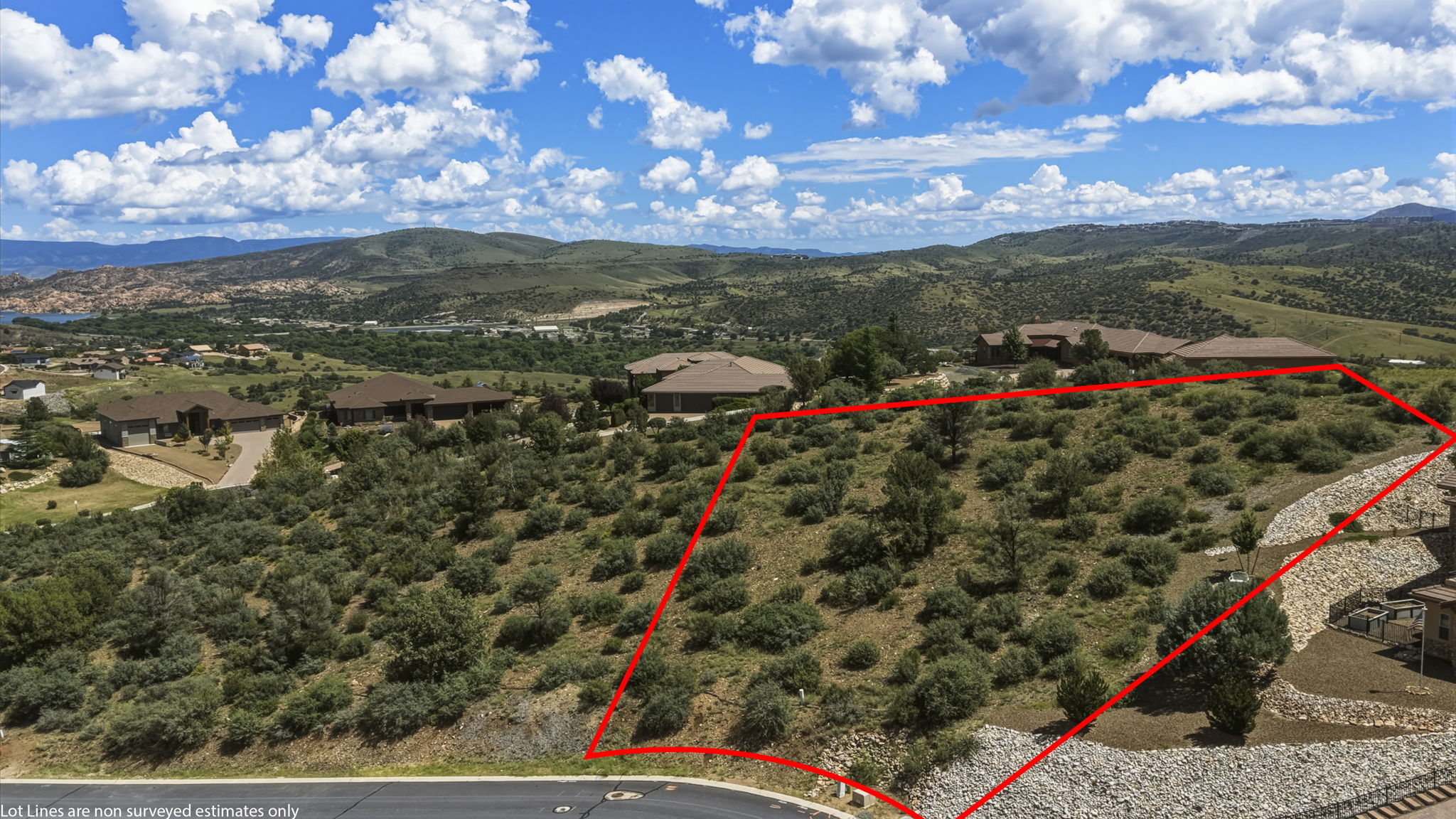 Aerial 6 Lot Lines 374 and 375