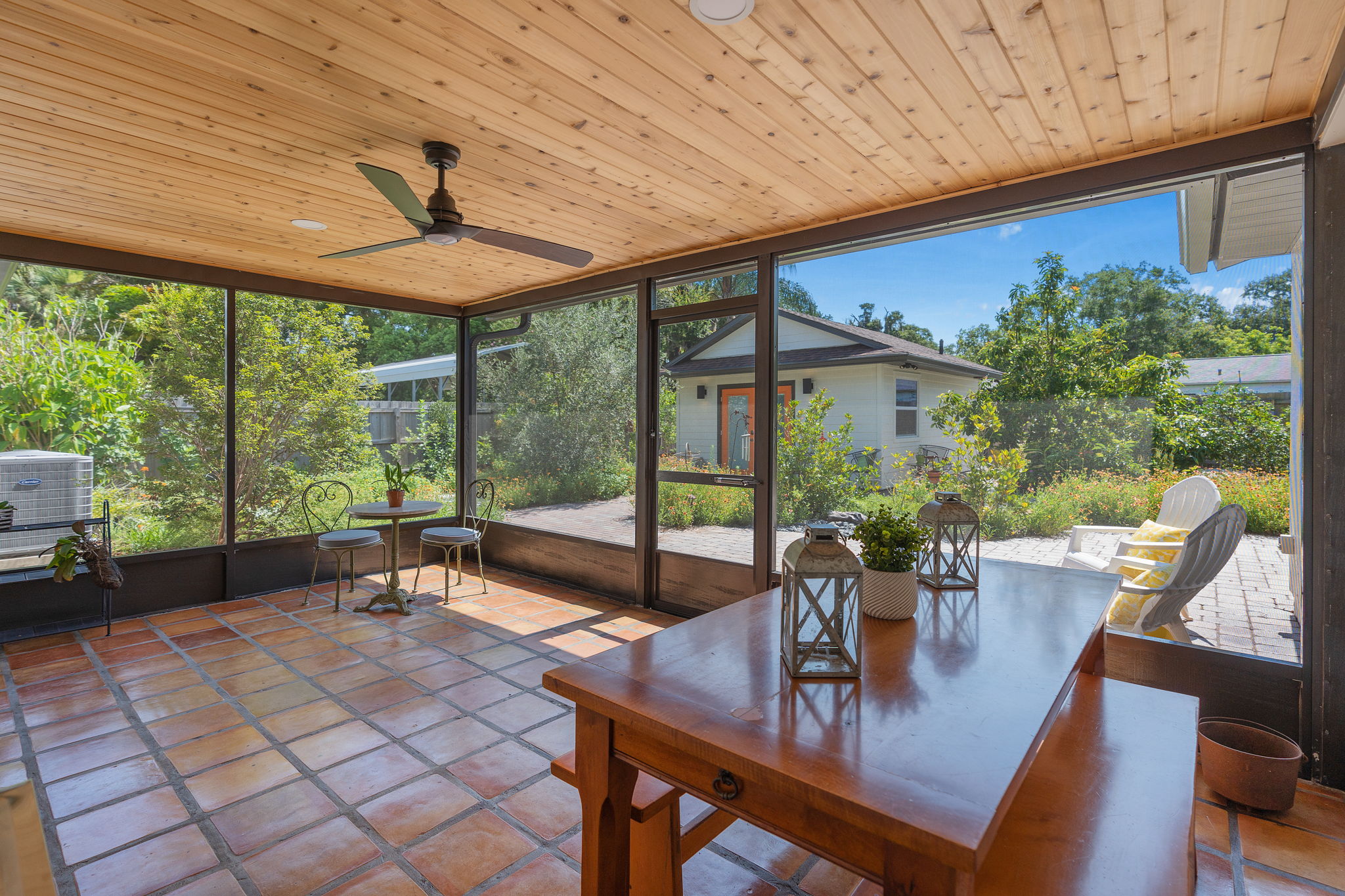 Huge porch for wonderful outdoor entertaining and dining