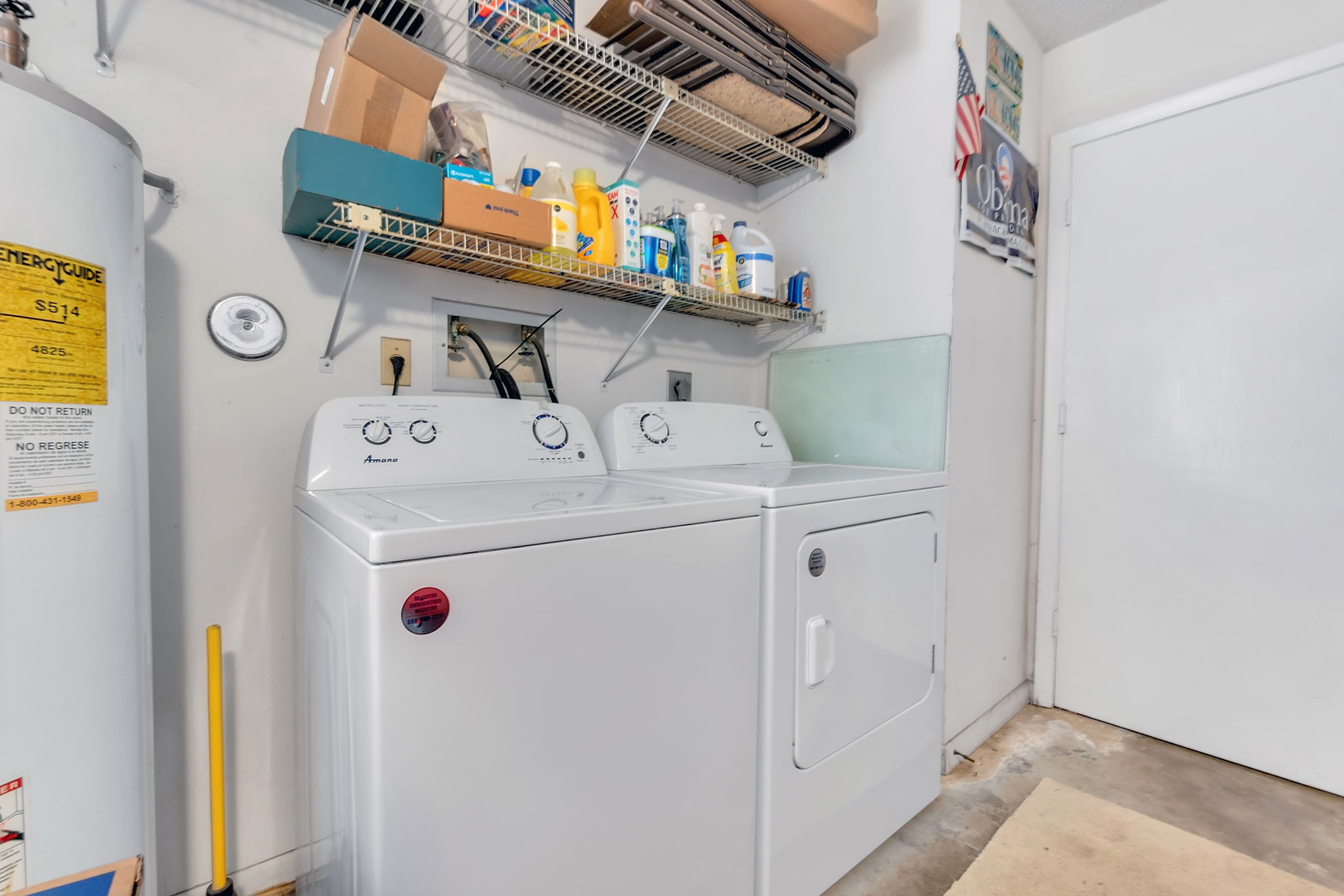 Laundry In Garage