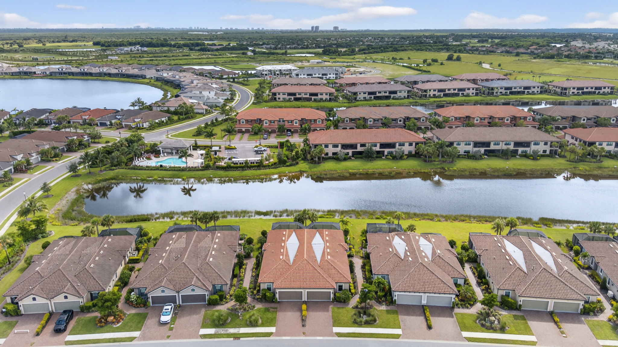 Aerial Front Exterior 1