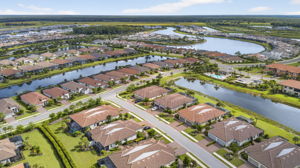 Aerial Front Exterior 2