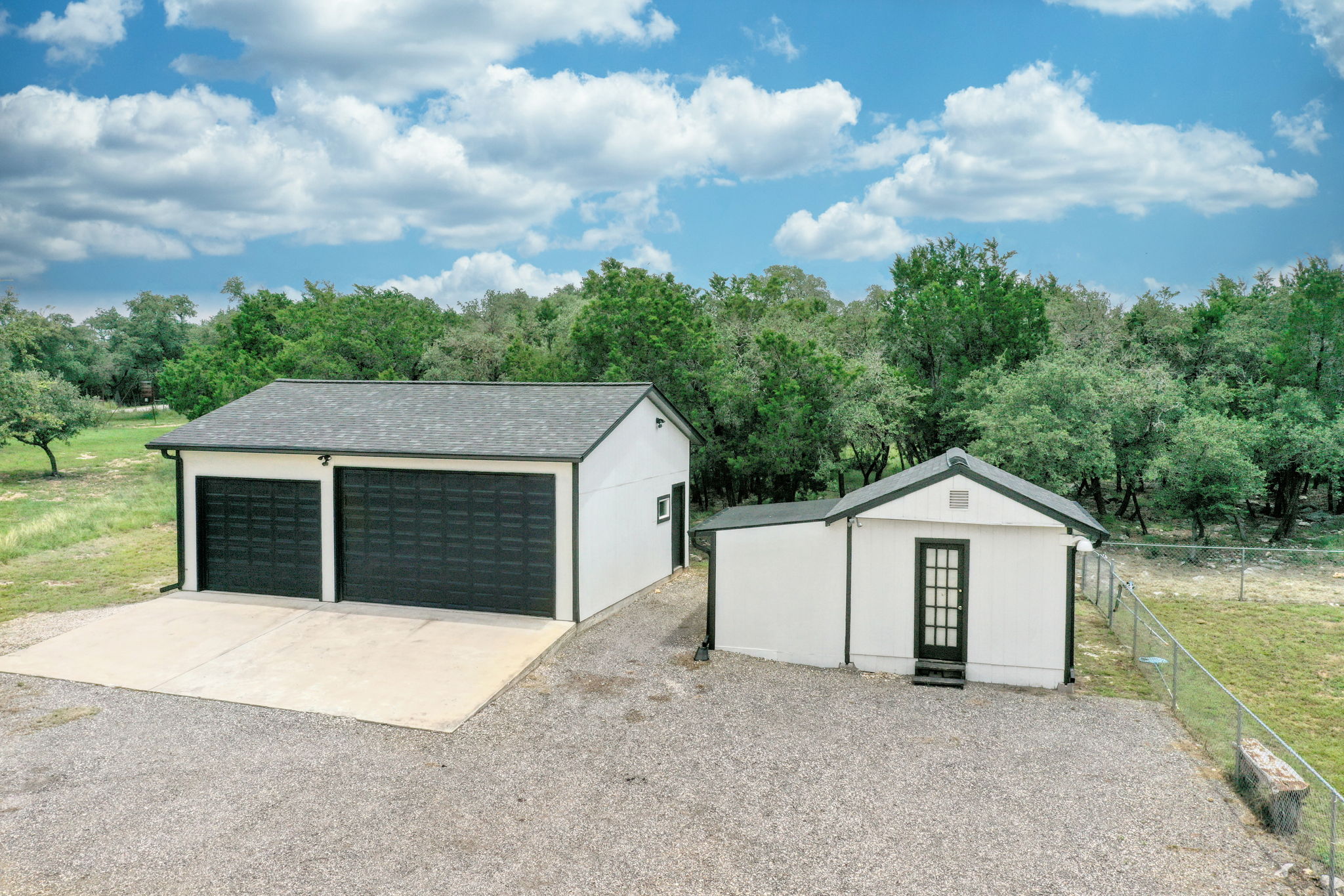 Aerial of Outbuildings