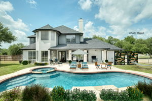 Back of House Virtually Staged
