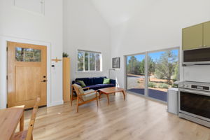 Entrance and Living Room