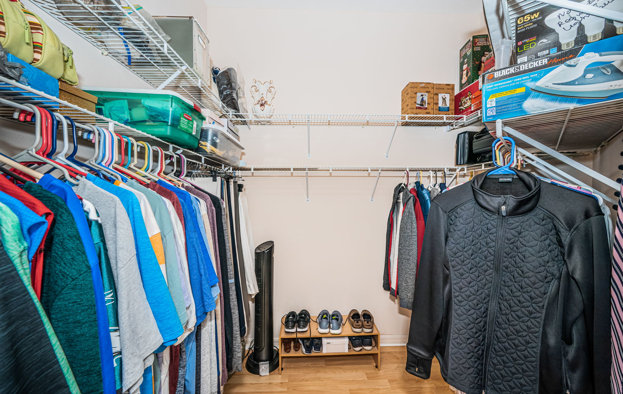 Master Bedroom Walk-in Closet