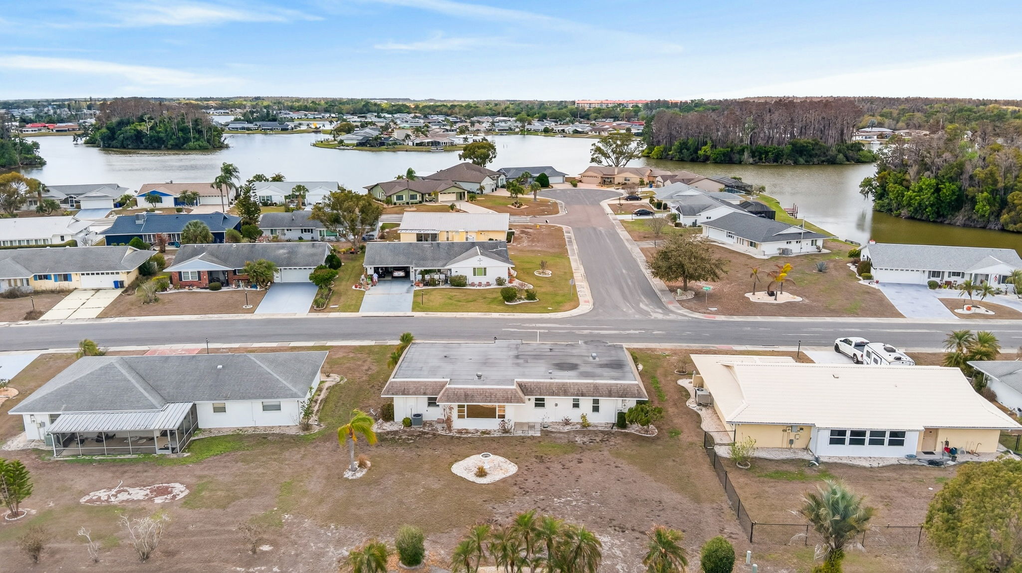 Aerial Rear Exterior