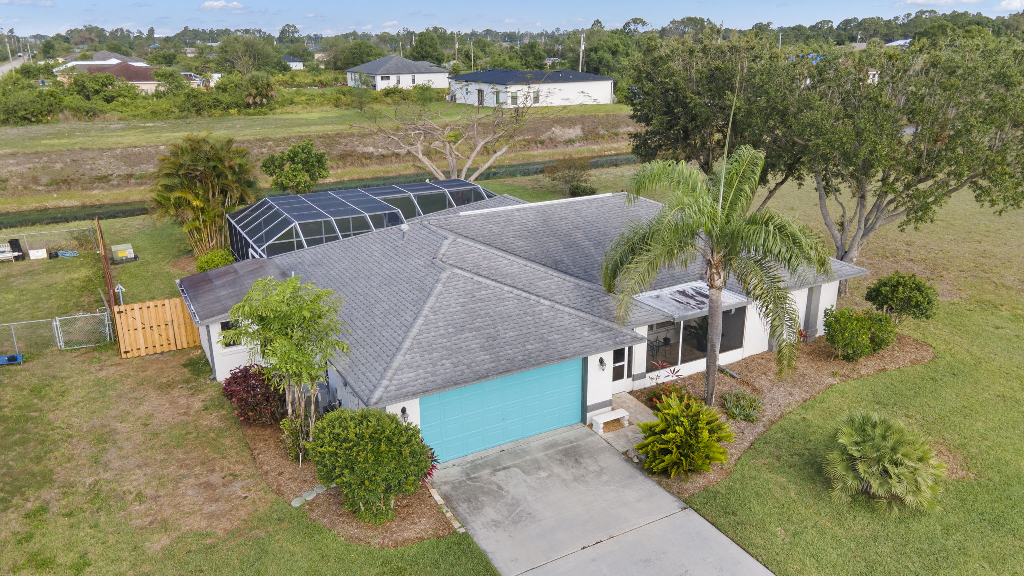 Aerial Front Exterior 4