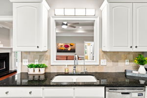 Open concept with views to the living room