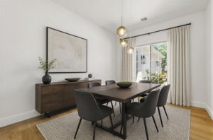 Dining Room Virtually Staged