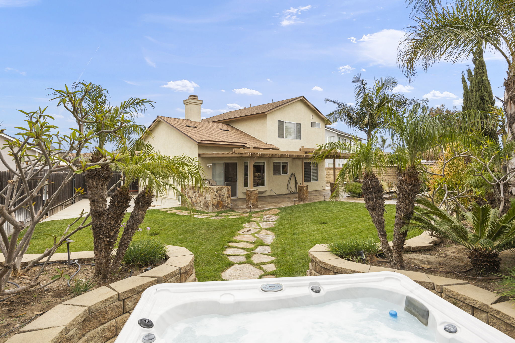 It's always hot tub o'clock.