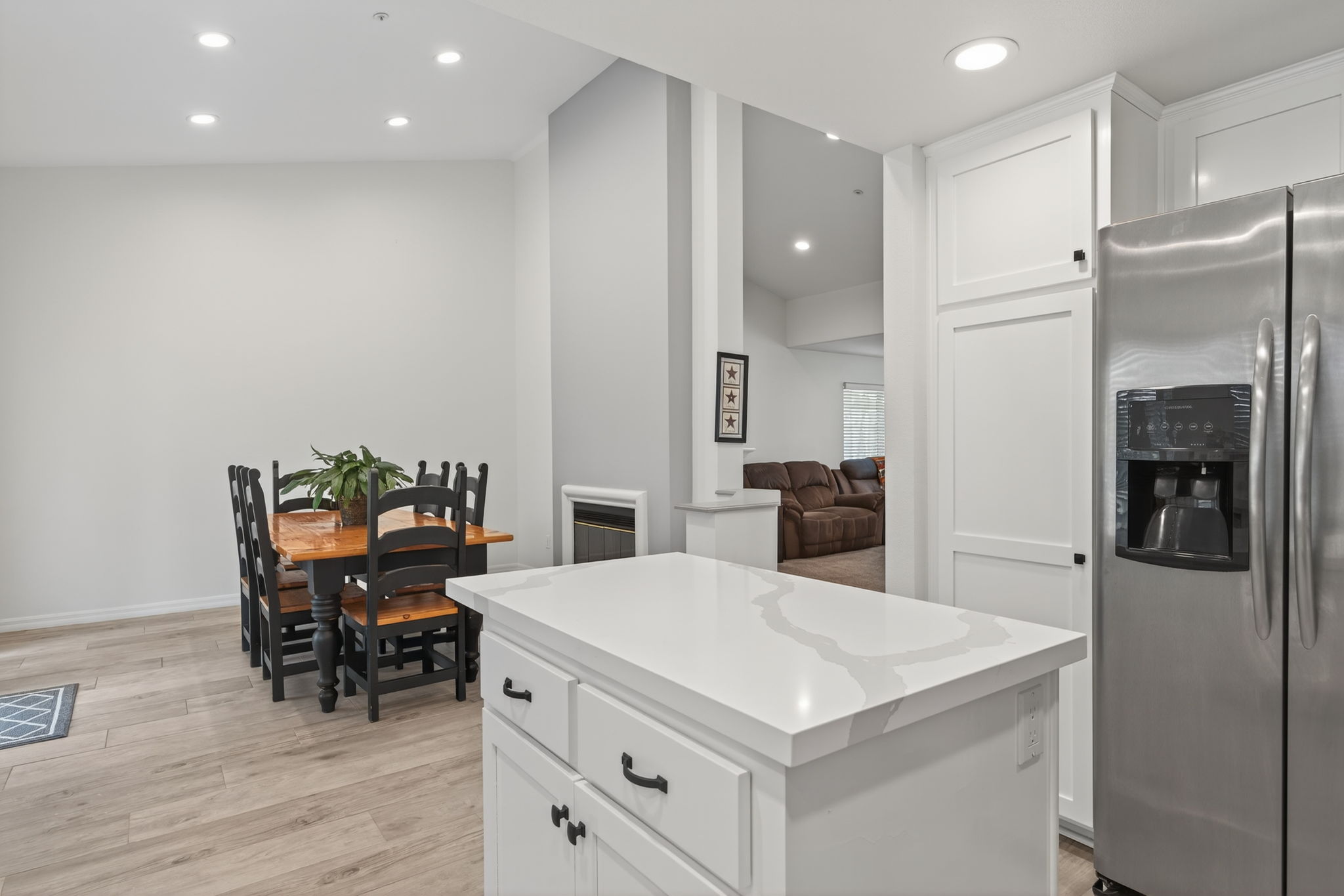 Open concept = more convos, fewer 'what did you say?' moments.