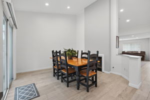 Plenty of room to gather, eat, and maybe even argue over Monopoly.