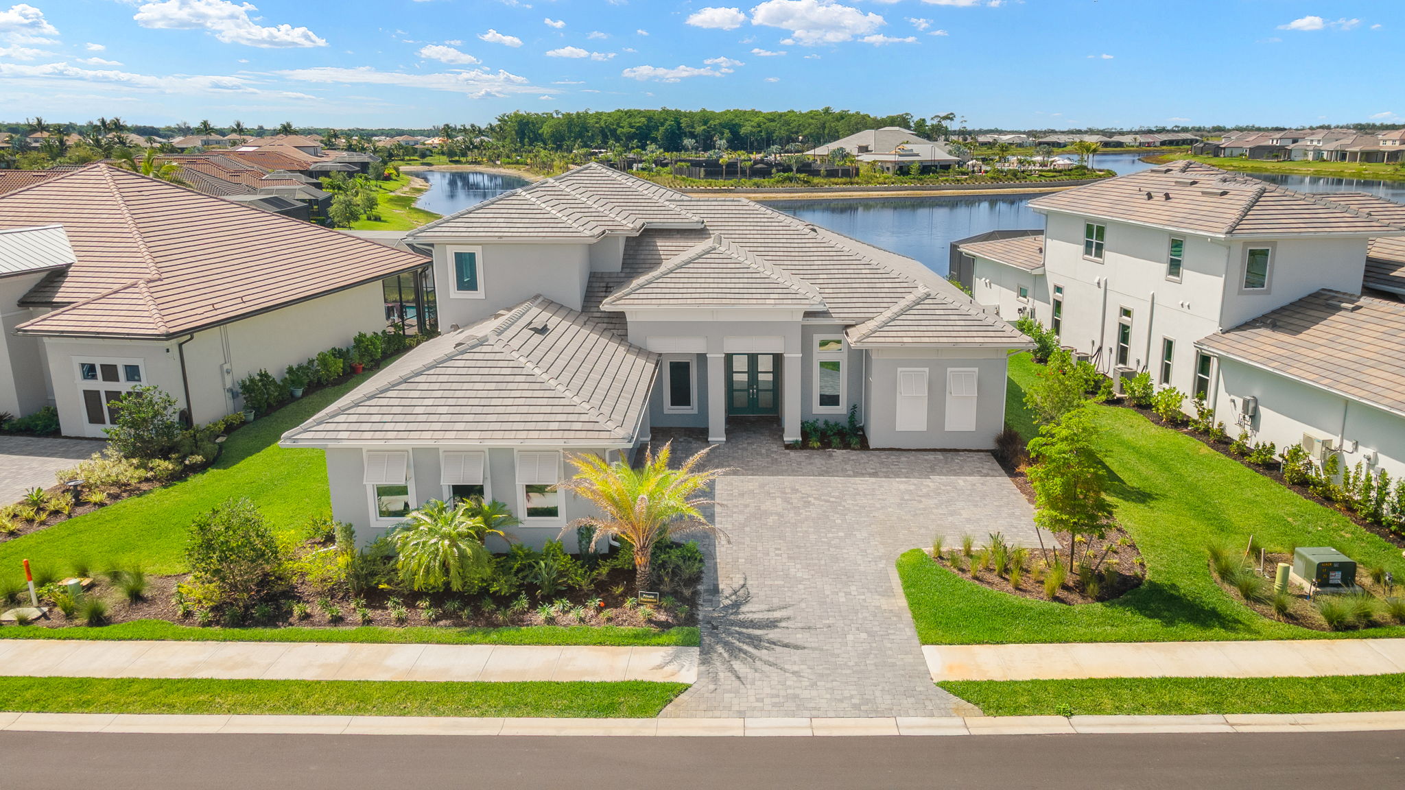 Aerial Front Exterior 1