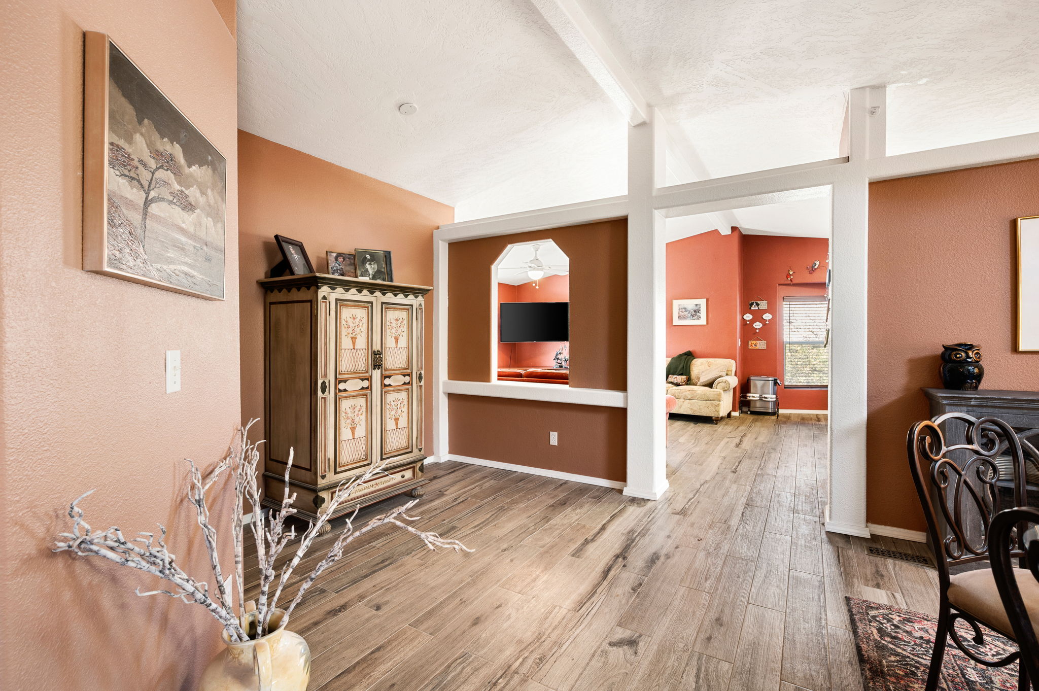 Dining to Living Room