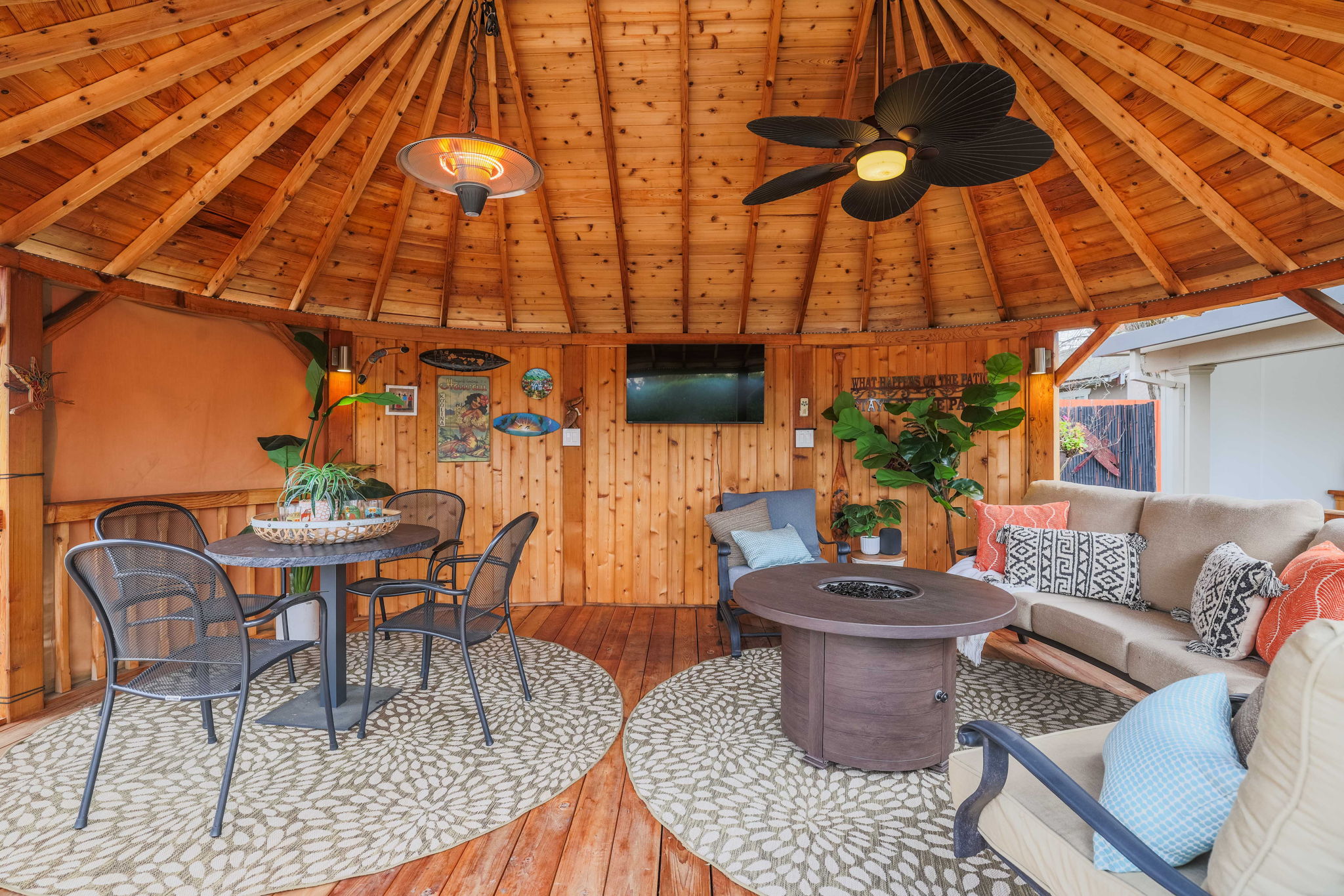 A YURT...yes...a YURT!