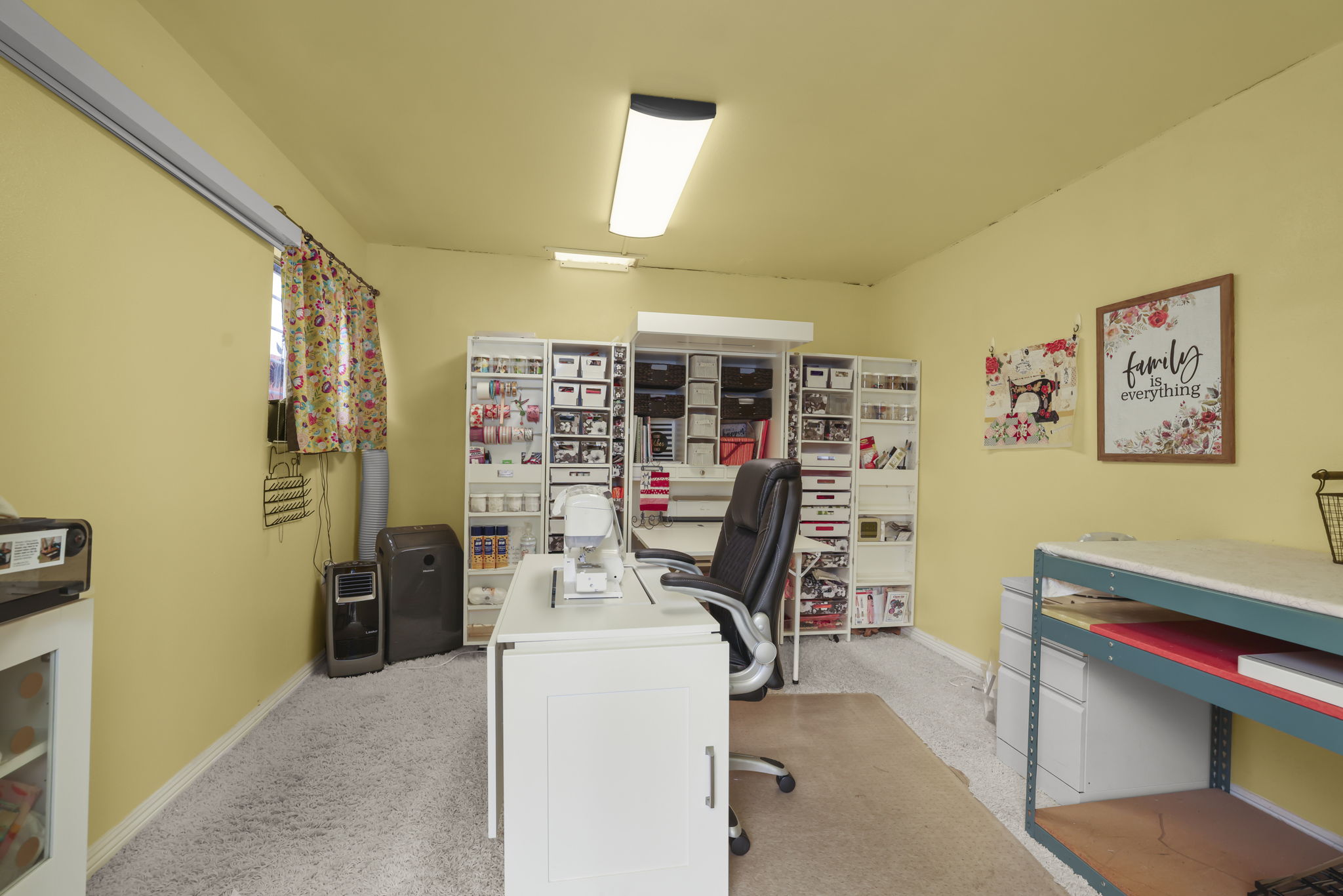 Workroom in Garage