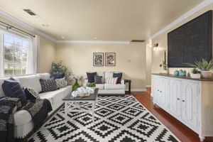 Light Filled Living Room
