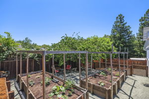 irrigated garden beds