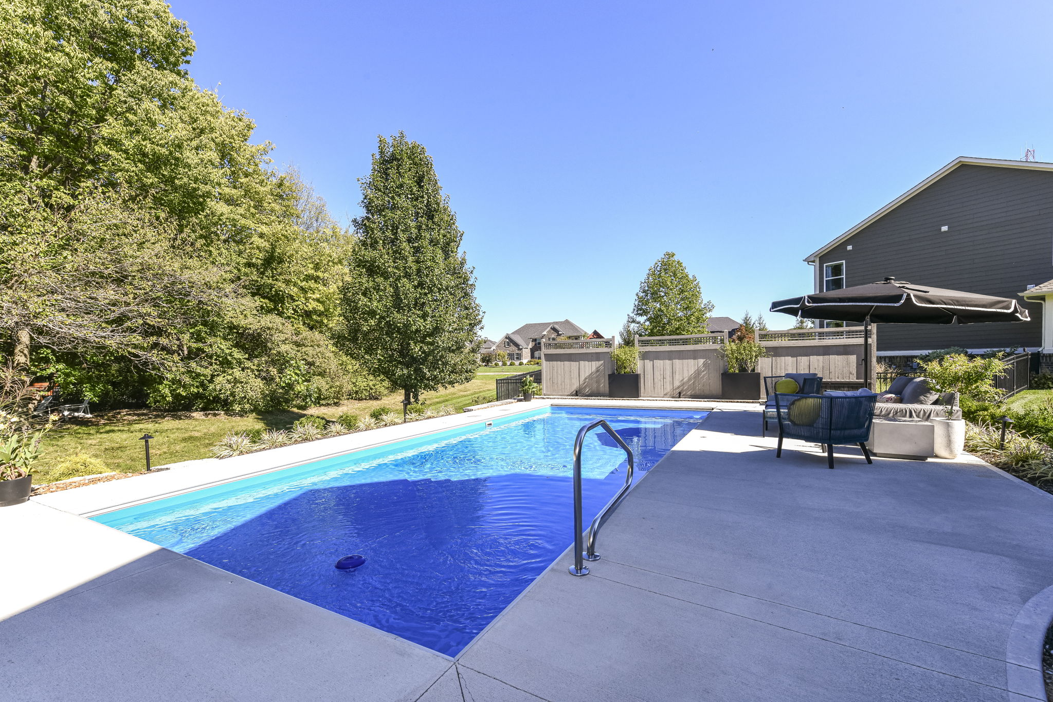 In-ground pool