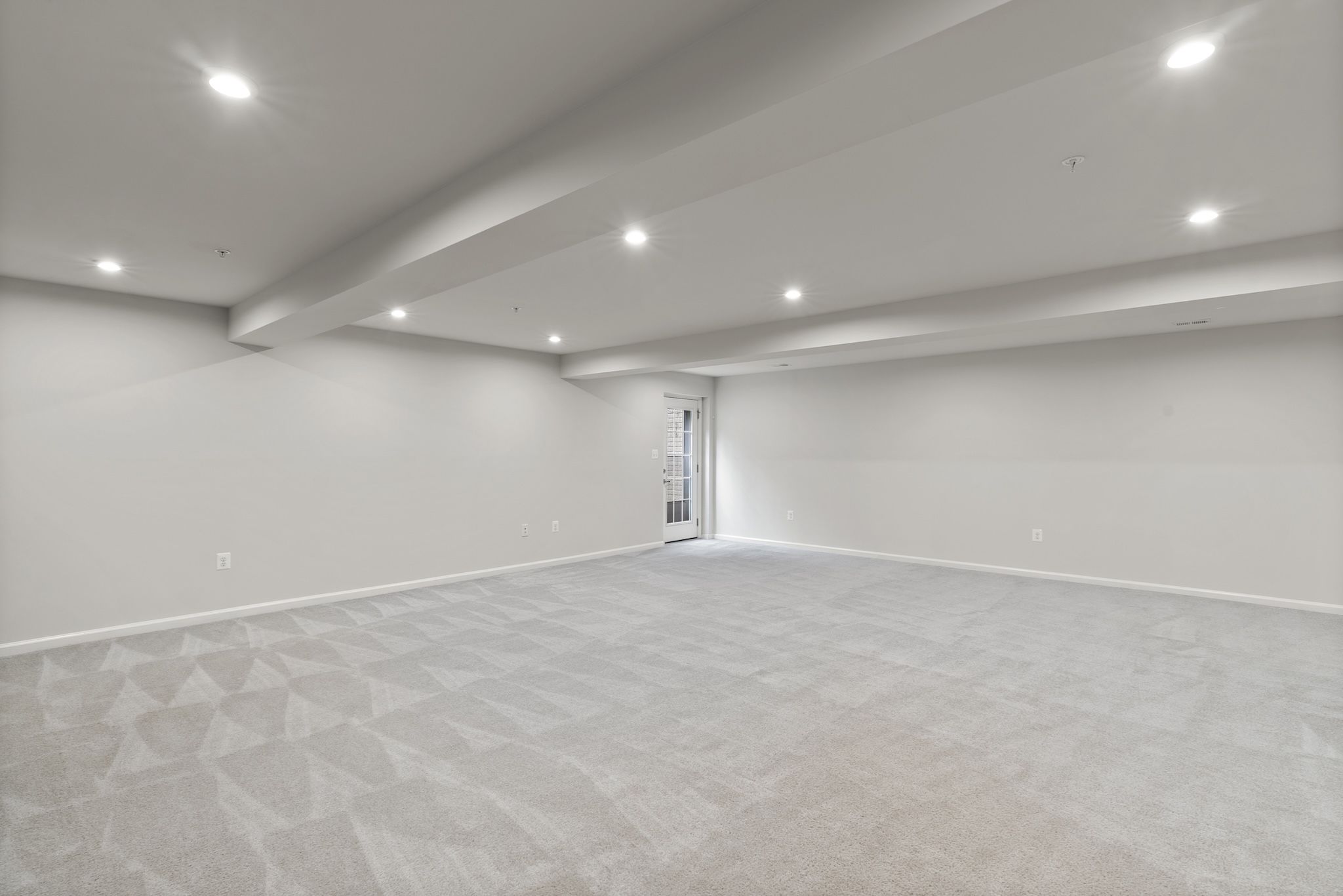 Finished Lower Level Rec Room