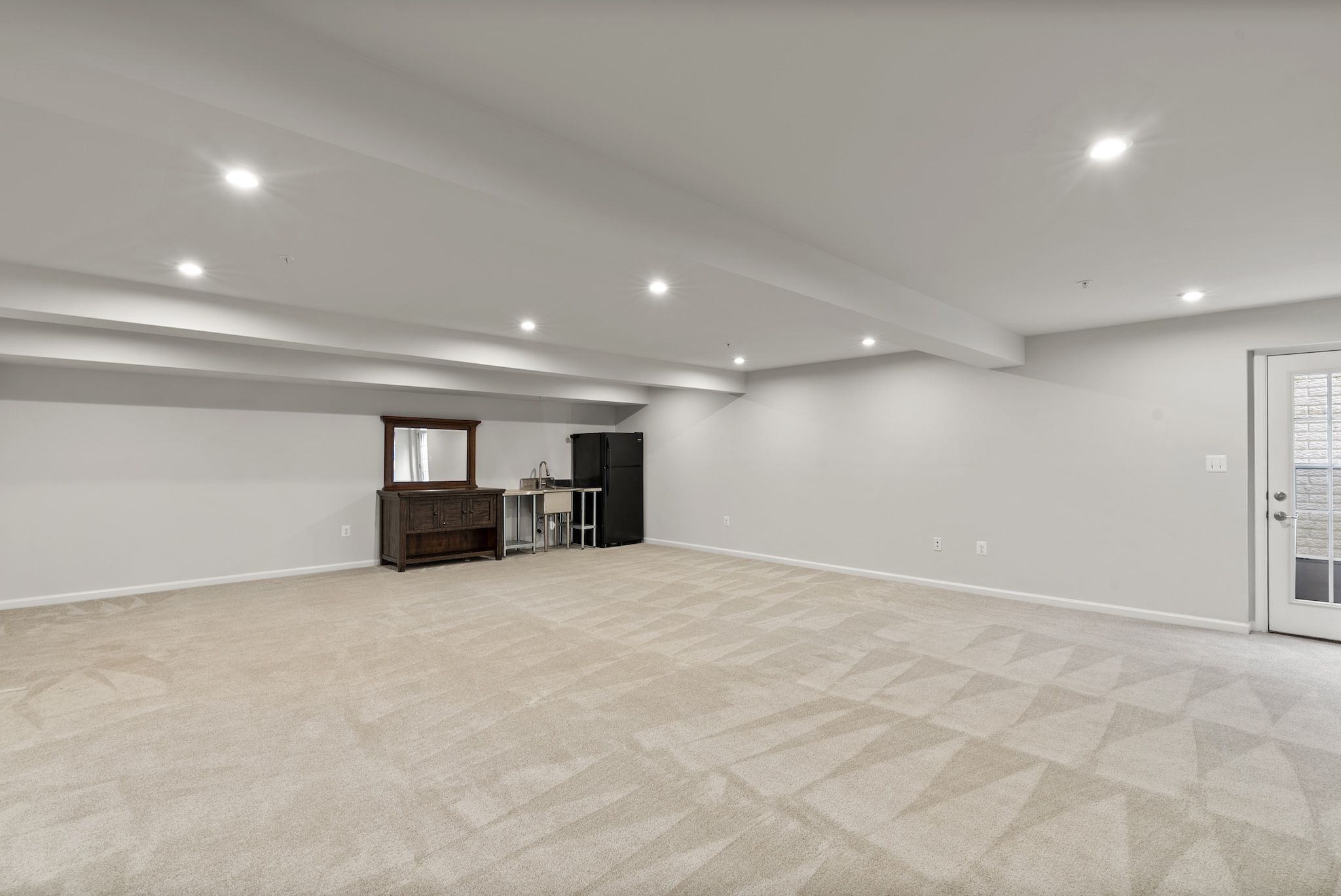 Finished Lower Level Rec Room