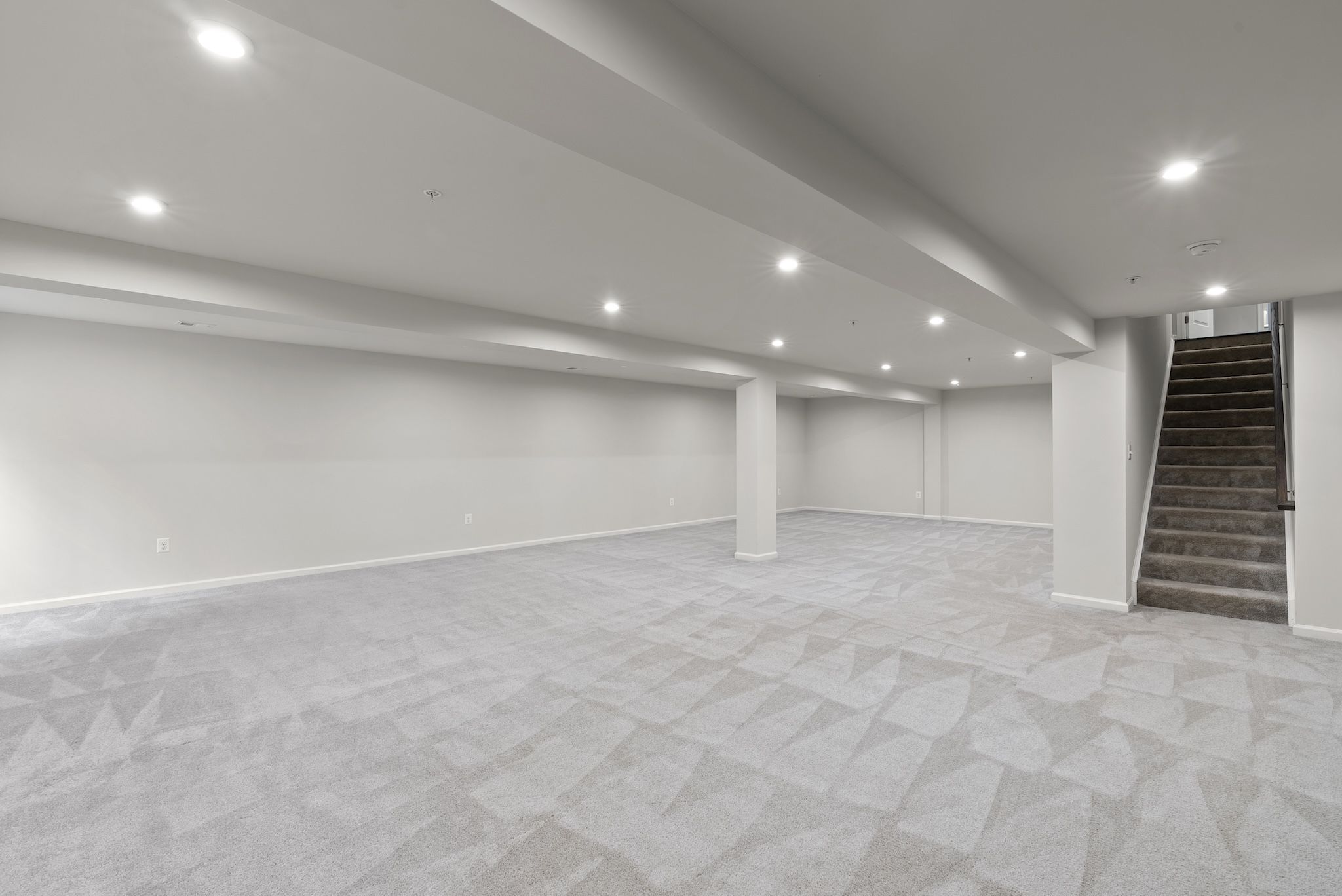 Finished Lower Level Rec Room