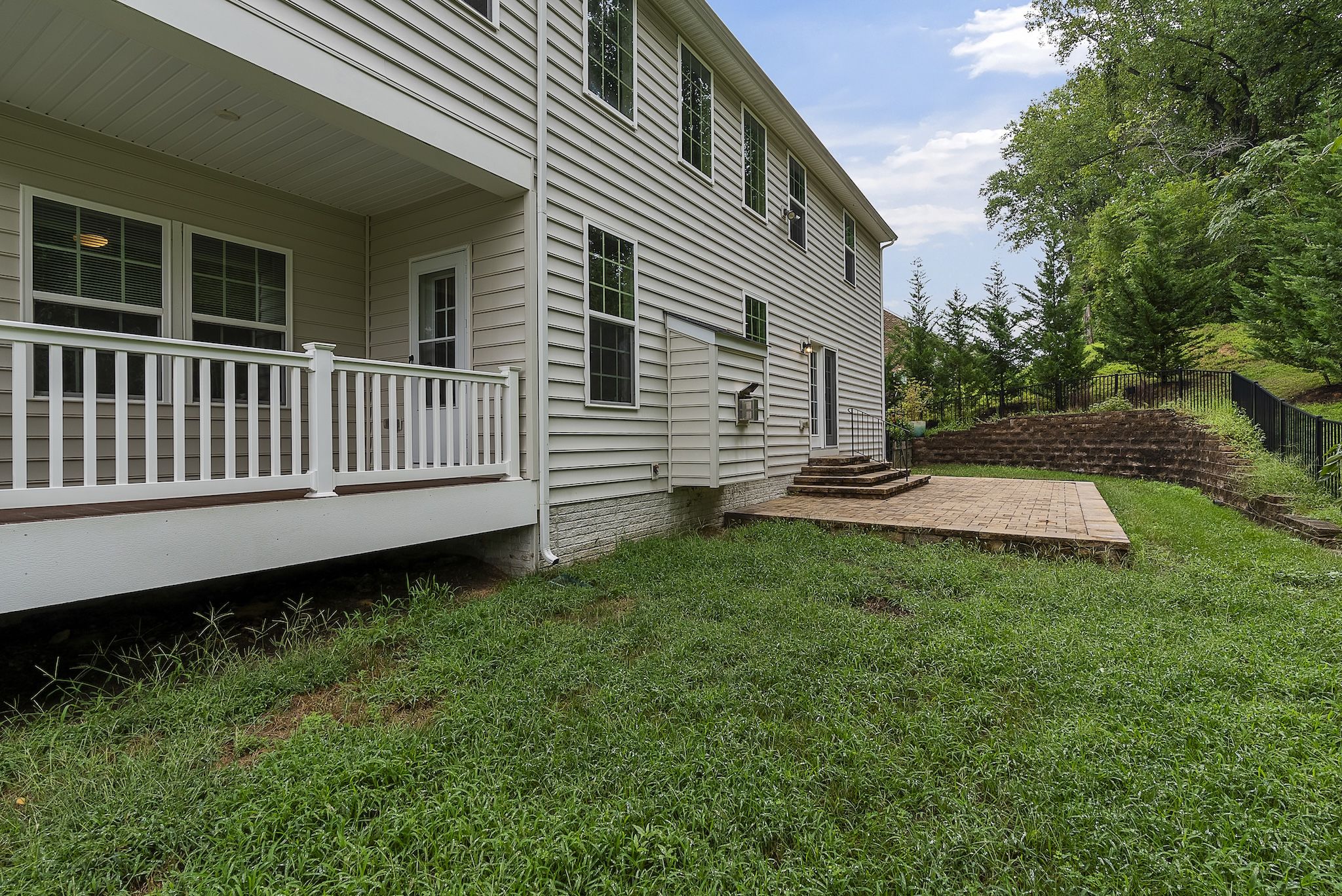 Rear Covered Deck