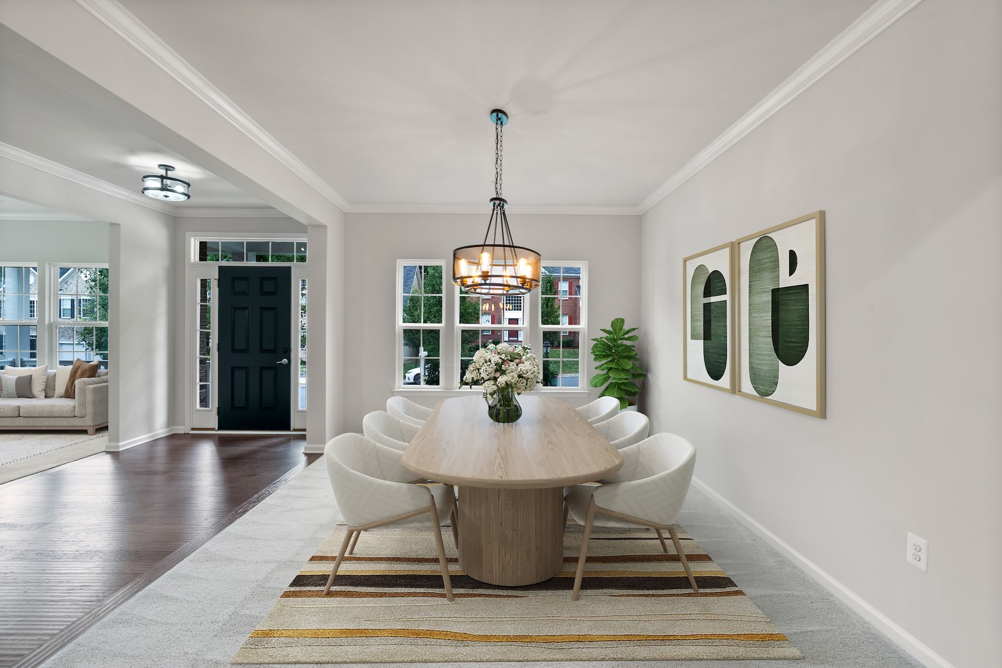 Dining Room - Virtually Staged