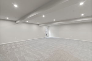 Finished Lower Level Rec Room