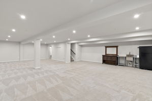 Finished Lower Level Rec Room