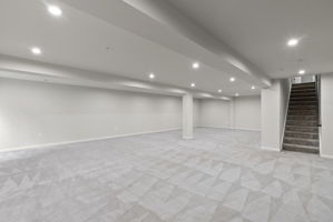 Finished Lower Level Rec Room