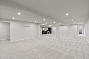 Finished Lower Level Rec Room
