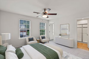 Bedroom 4 En Suite - Virtually Staged