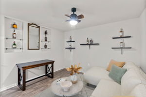 Lower Level Lounge / Study - Virtually Staged