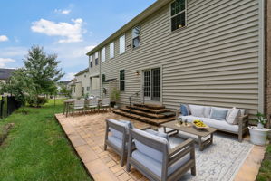 Hardscaped Patio - Virtually Staged