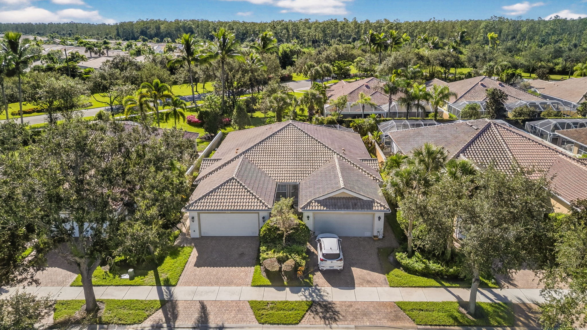 Aerial Front Exterior 1