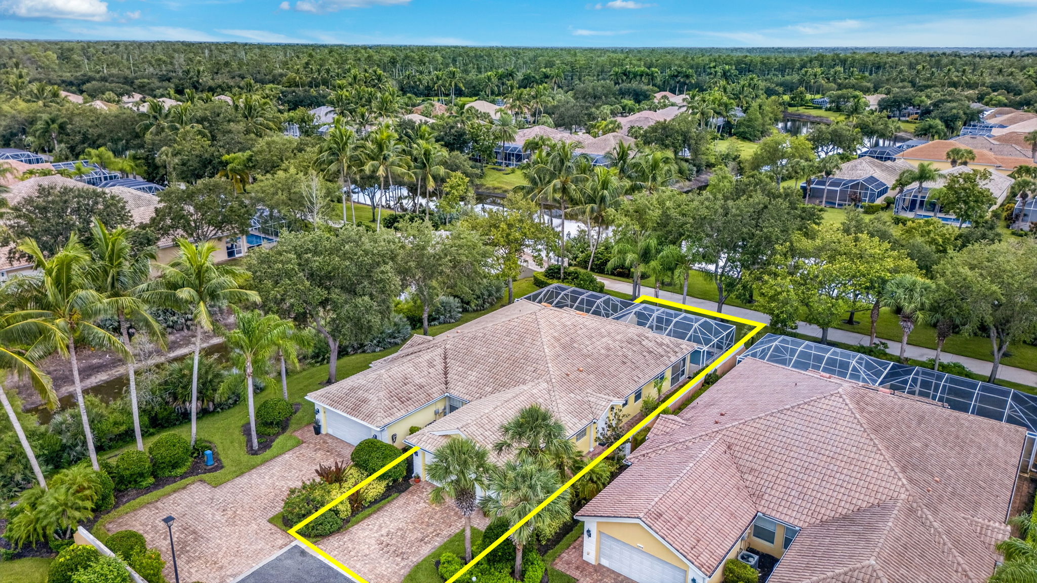 Aerial 2 -Lot Lines
