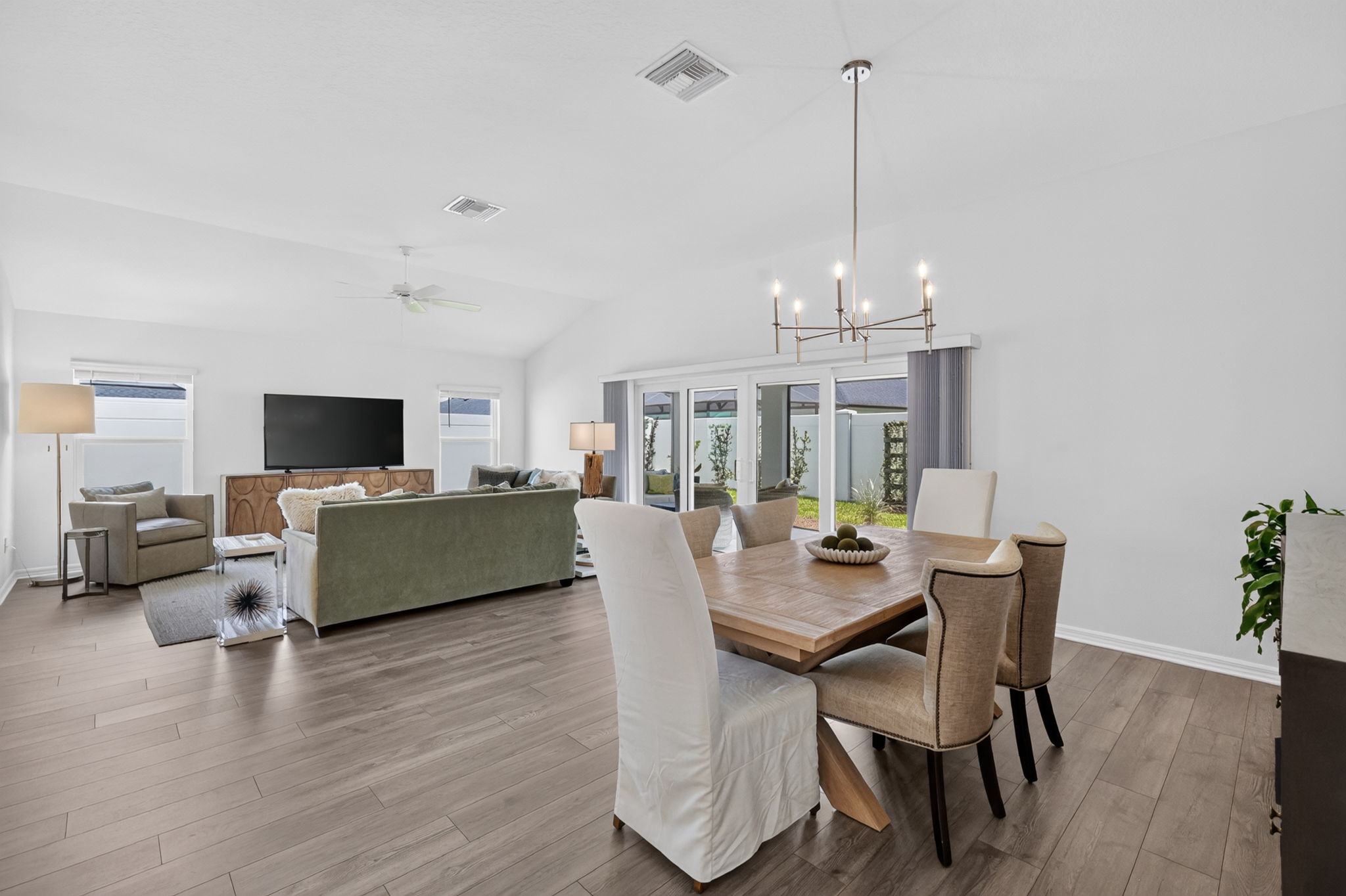 Living and Dining Rooms