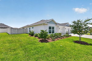 Front and Side Elevation with SPACIOUS CORNER LOT!