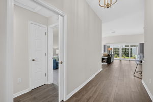 PRIVATE Guest Wing with Pocket Door Entrance