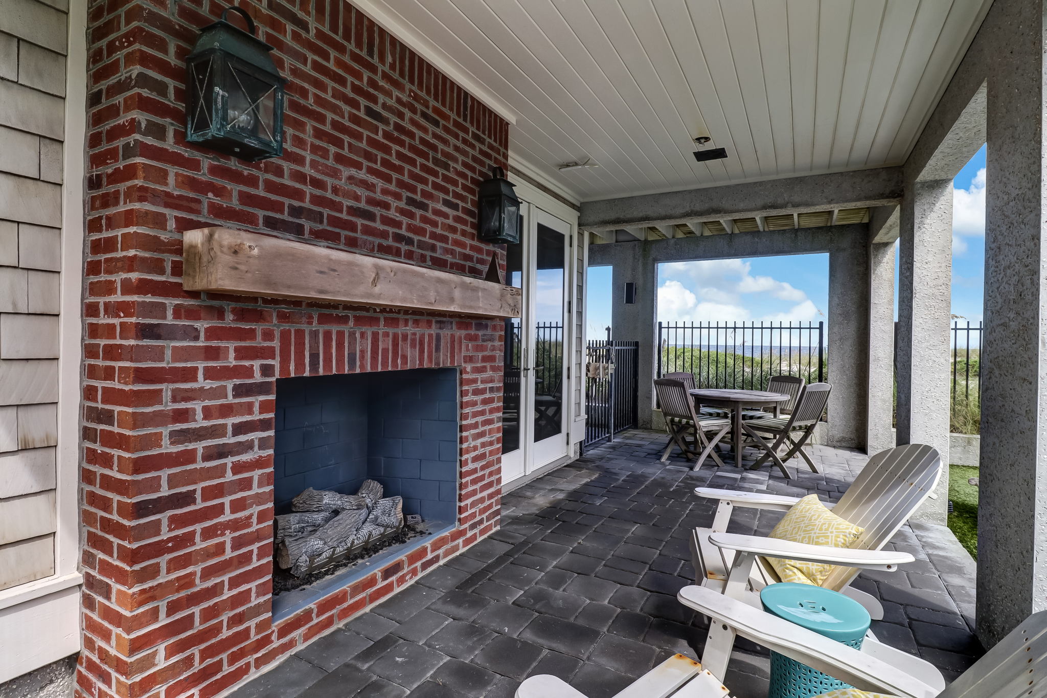 Outdoor Fireplace