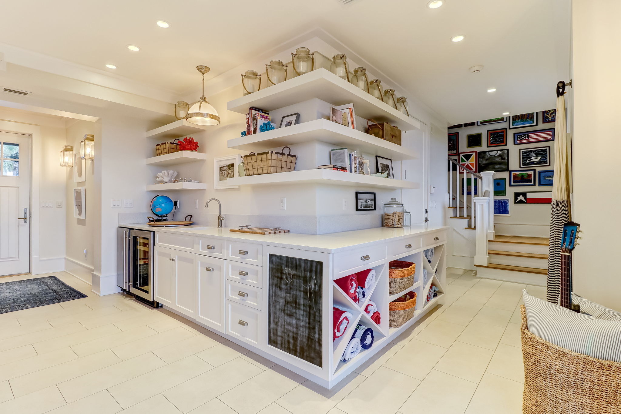 Lower Living Area