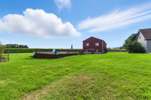 Pool/Bank Barn view