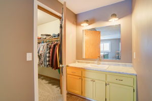 Bedroom 1 Vanity/Walk-in Closet