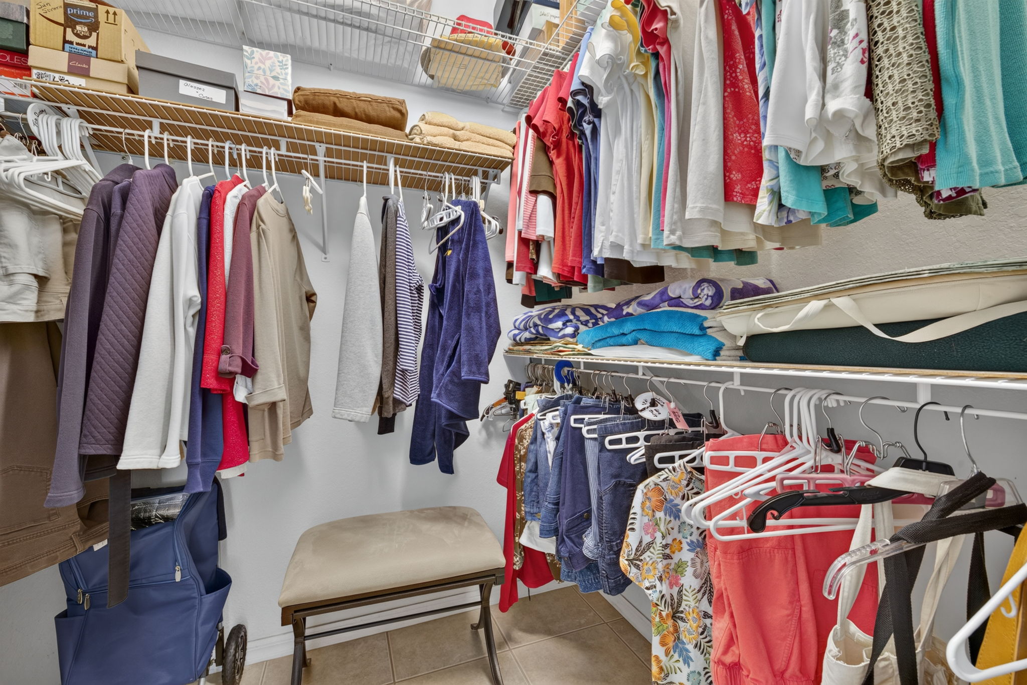 Primary Closet 1 of 2